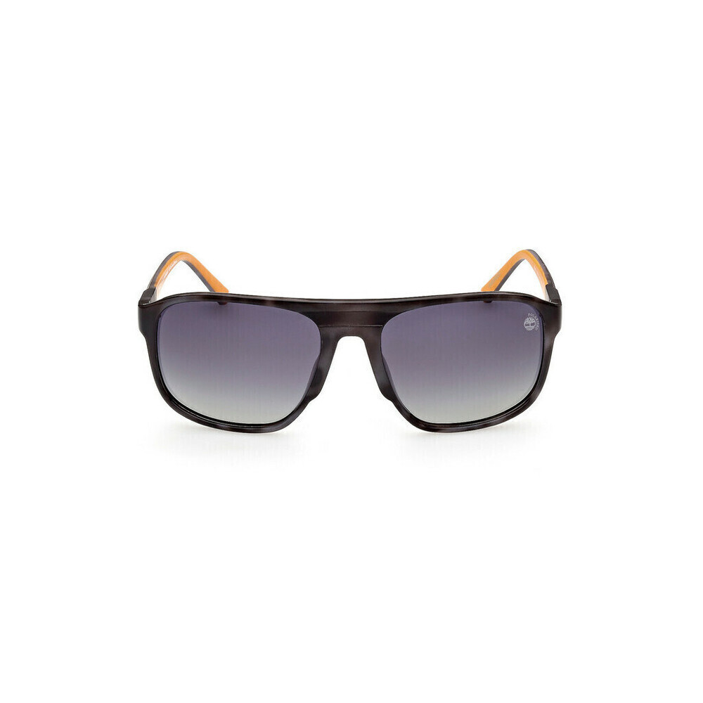 NWT TIMBERLAND TB9278 56D 60 Havana Sunglasses - Picture 3 of 4